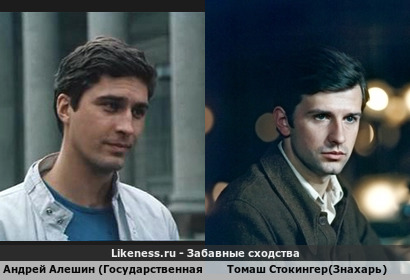 Андрей Алешин похож на Томаша Стокингера