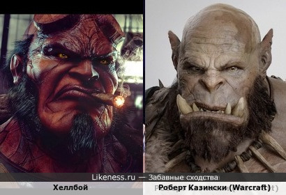 Хеллбой и Роберт Казински (Warcraft)