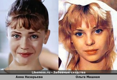 Актрисы Анна Назарьева и Ольга Машная