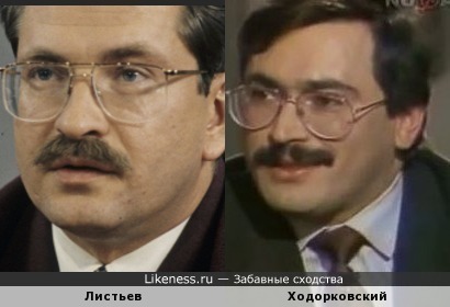 Листьев vs Ходорковский