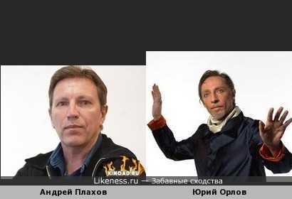 Андрей Плахов похож на Юрия Орлова