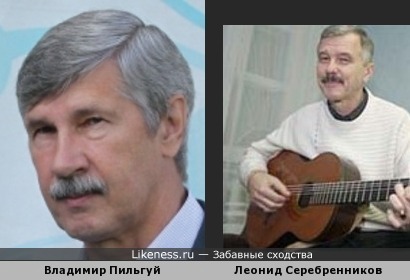 Владимир Пильгуй похож на Леонида Серебренникова