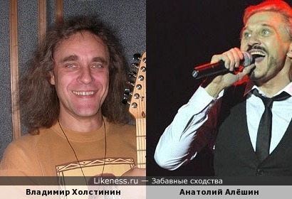 Владимир Холстинин похож на Анатолия Алёшина