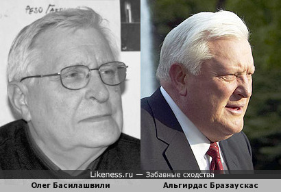 Актёр БДТ похож на бывшего президента Литвы