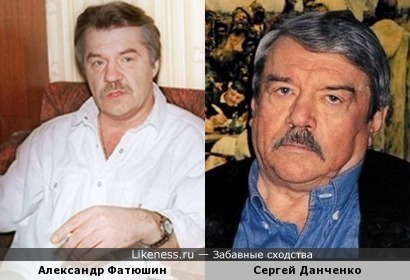 Александр Фатюшин похож на Сергея Данченко
