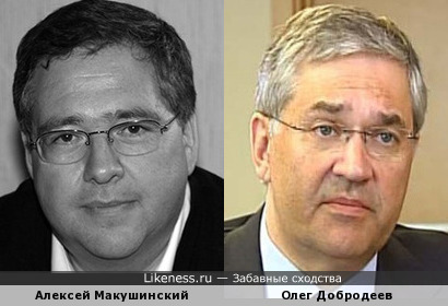 Алексей Макушинский похож на Олега Добродеева