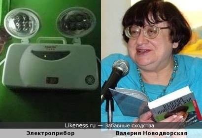 Электроприбор напоминает Валерию Новодворскую
