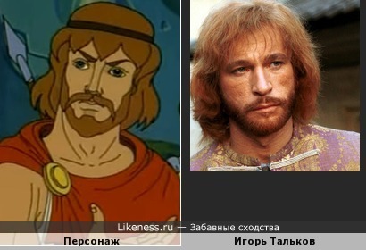 Персонаж напоминает Игоря Талькова