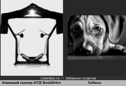 Книжный сканер ATIZ BookDrive напоминает Собаку