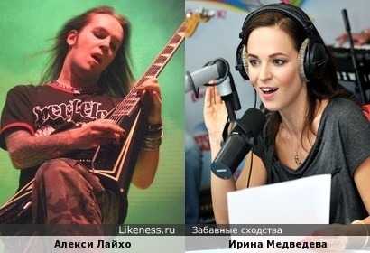 Алекси Лайхо и Ирина Медведева