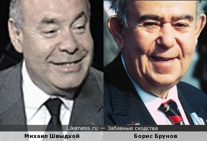 Михаил Швыдкой и Борис Брунов
