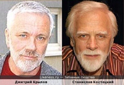 Дмитрий Крылов и Станислав Костецкий
