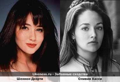 Шеннон Доэрти похожа на Оливию Хасси
