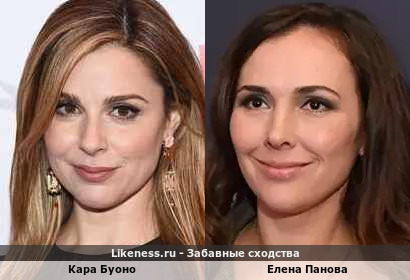 Кара Буоно похож на Елену Панову