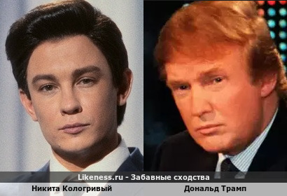 Никита Кологривый похож на Дональда Трампа