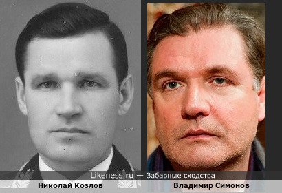 Николай Козлов похож на Владимира Симонова
