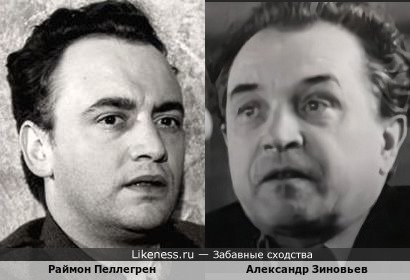 Раймон Пеллегрен похож на Александра Зиновьева