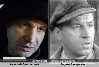 Алексей Белозерцев похож на Вадима Захарченко