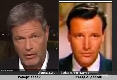 Роберт Хабек похож на Ричарда Андерсона