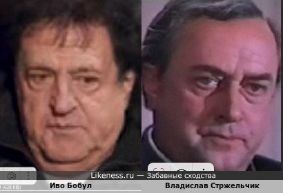Иво Бобул похож на Владислава Стржельчика