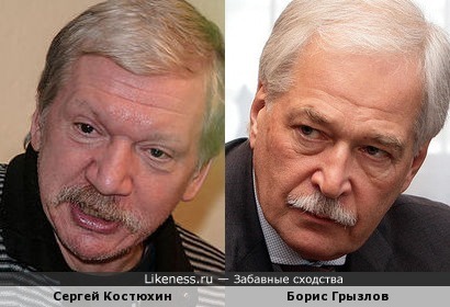 Борис Грызлов и Сергей Костюхин