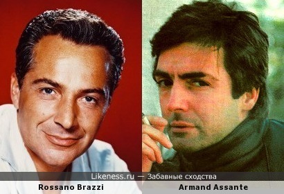 Rossano Brazzi похож на Armand Assante
