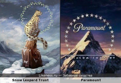 Леопард косплеит Paramount
