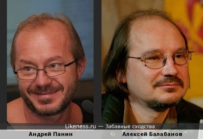 Андрей Панин похож на Алексея Балабанова