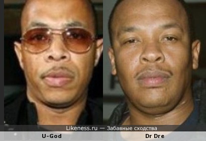 U-God похож на Dr Dre