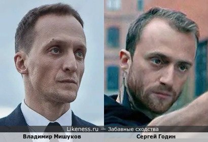 Владимир Мишуков похож на Сергея Година