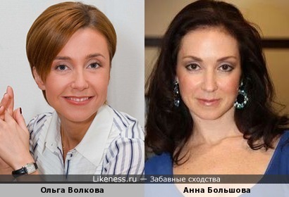 Ольга Волкова и Анна Большова