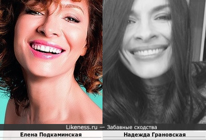 Надежда Грановская и Елена Подкаминская