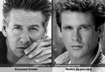 Кельвин Кляйн похож на Майкла Дудикоффа
