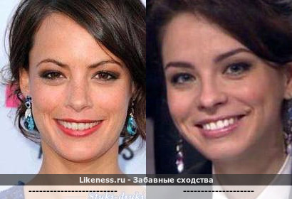 Беренис Бежо и Анастасия Шутова