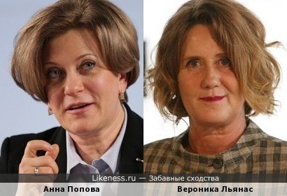Анна Попова и Вероника Льянас
