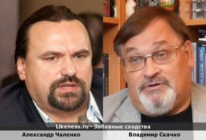 Александр Чаленко похож на Владимира Скачко