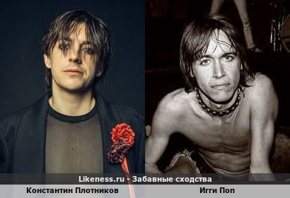 Константин Плотников похож на Игги Попа
