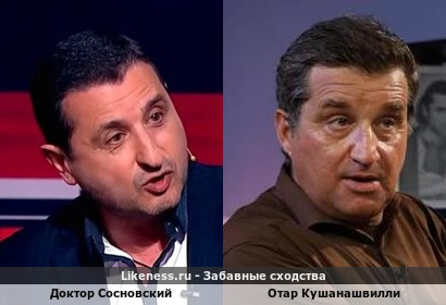 Доктор Сосновский похож на Отара Кушанашвили