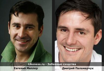 Евгений Миллер похож на Дмитрия Паламарчука