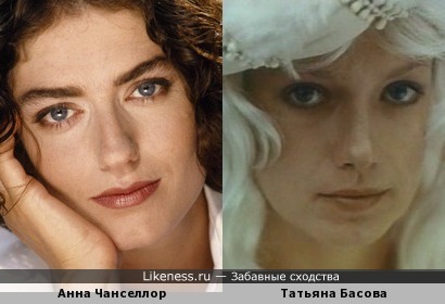Анна Чанселлор и Татьяна Басова