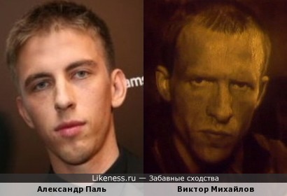 Александр Паль похож на Виктора Михайлова