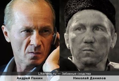 Андрей Панин похож на Николая Данилова