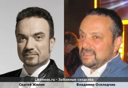 Сергей Жилин похож на Владимира Оселедчика