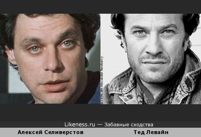 Алексей Селиверстов похож на Теда Левайна