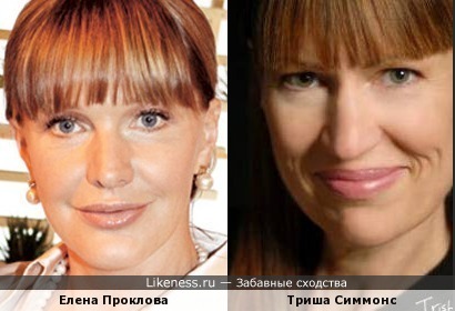 Елена Проклова и Триша Симмонс