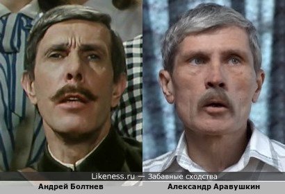 Андрей Болтнев и Александр Аравушкин