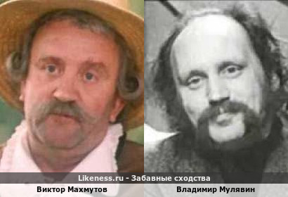 Виктор Махмутов похож на Владимира Мулявина
