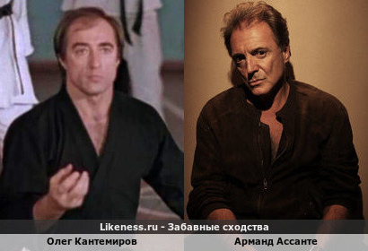 Олег Кантемиров похож на Арманда Ассанте