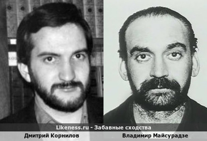 Дмитрий Корнилов похож на Владимира Майсурадзе