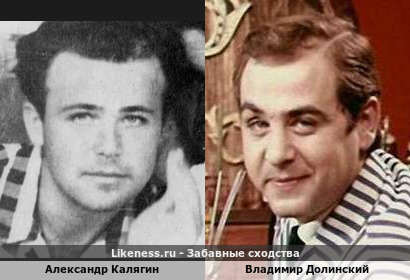 Александр Калягин похож на Владимира Долинского